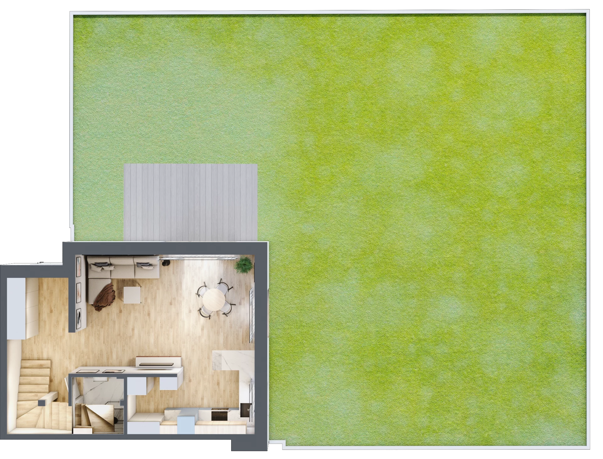 Dom 94,10 m², oferta nr 17A, Osiedle Tymiankowa 1 - domy, Łódź, Widzew, ul. Tymiankowa 1