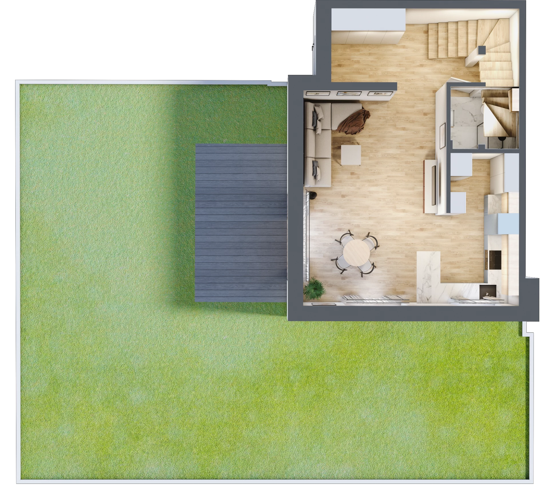 Dom 94,10 m², oferta nr 17D, Osiedle Tymiankowa 1 - domy, Łódź, Widzew, ul. Tymiankowa 1