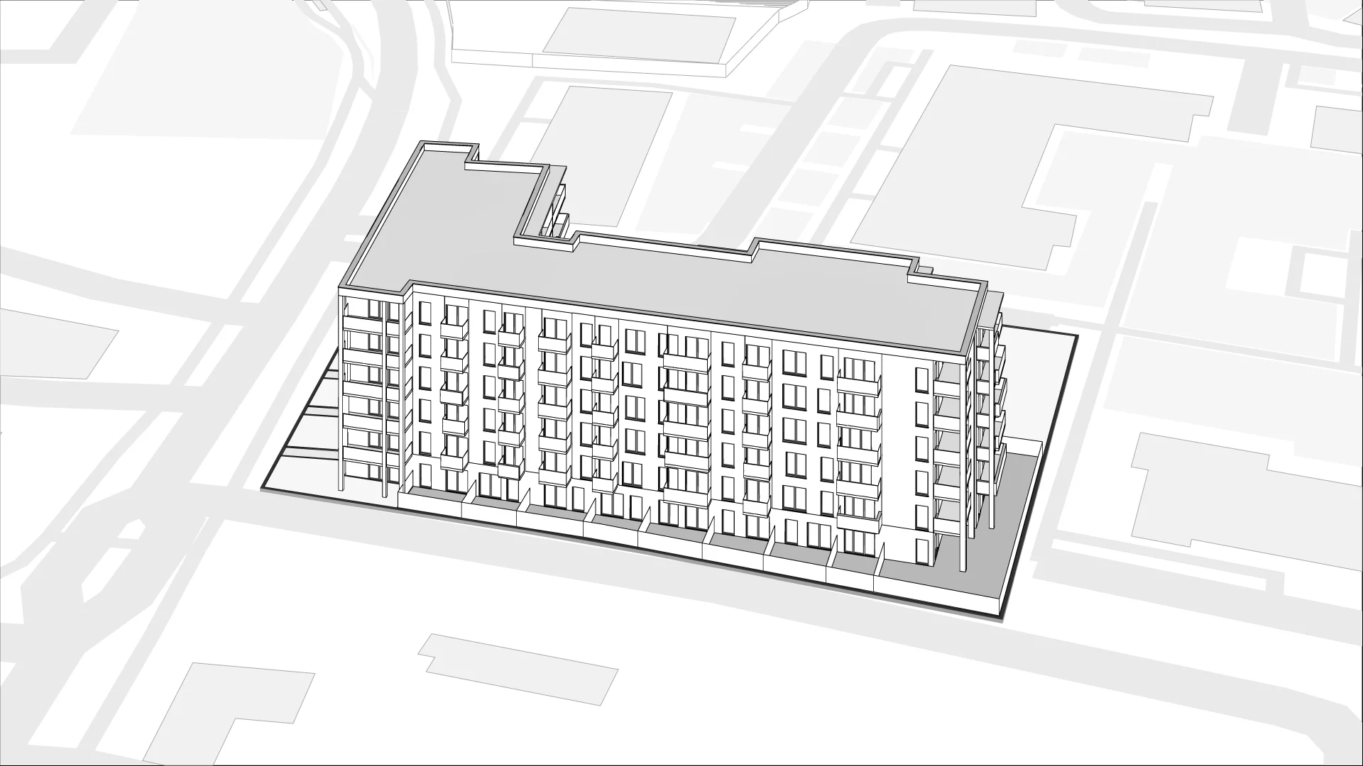 Wirtualna makieta 3D mieszkania 58.03 m², K2/6/85