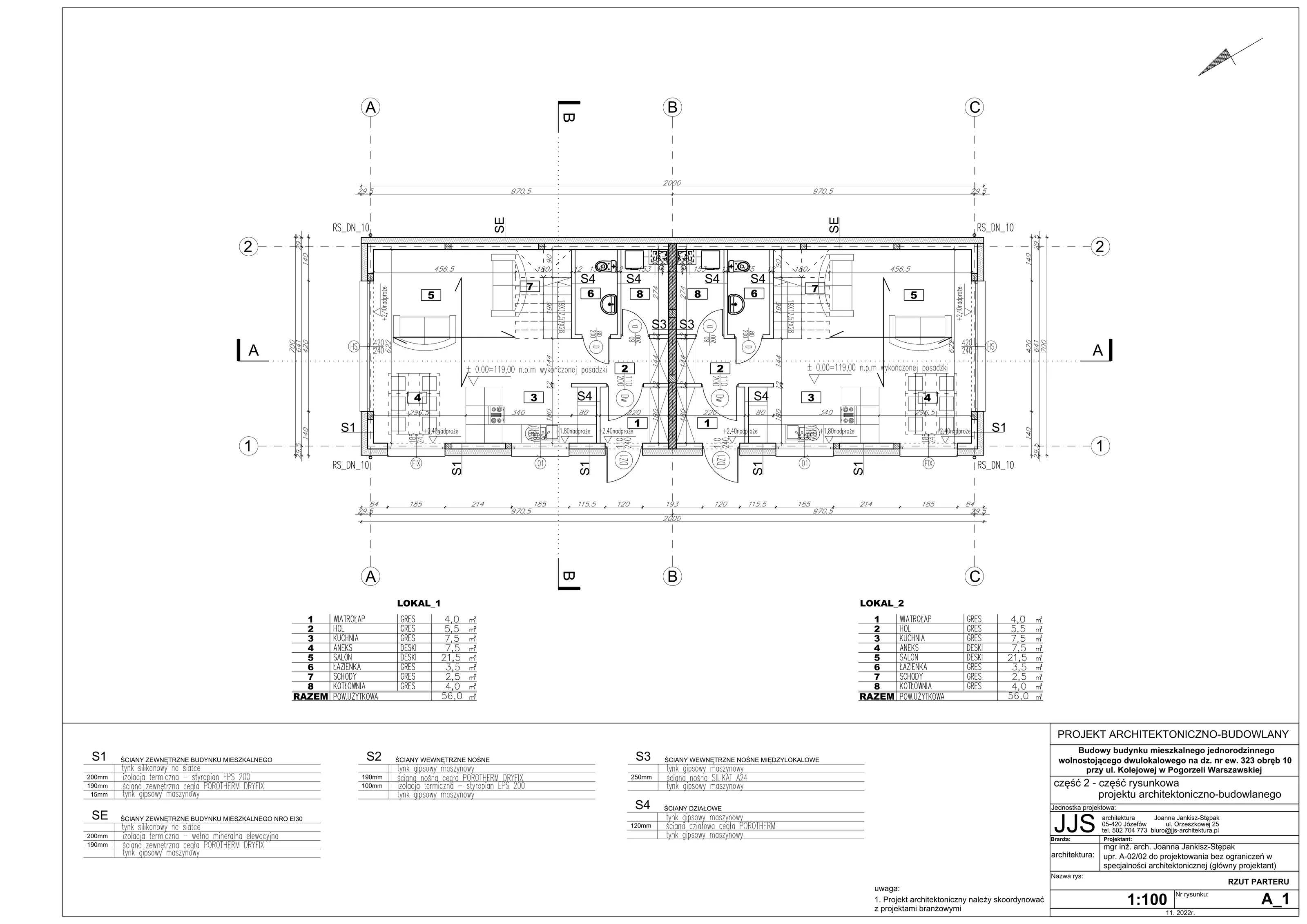 Dom 105,00 m², oferta nr 1, Dom Pogorzel, Pogorzel, ul. Kolejowa