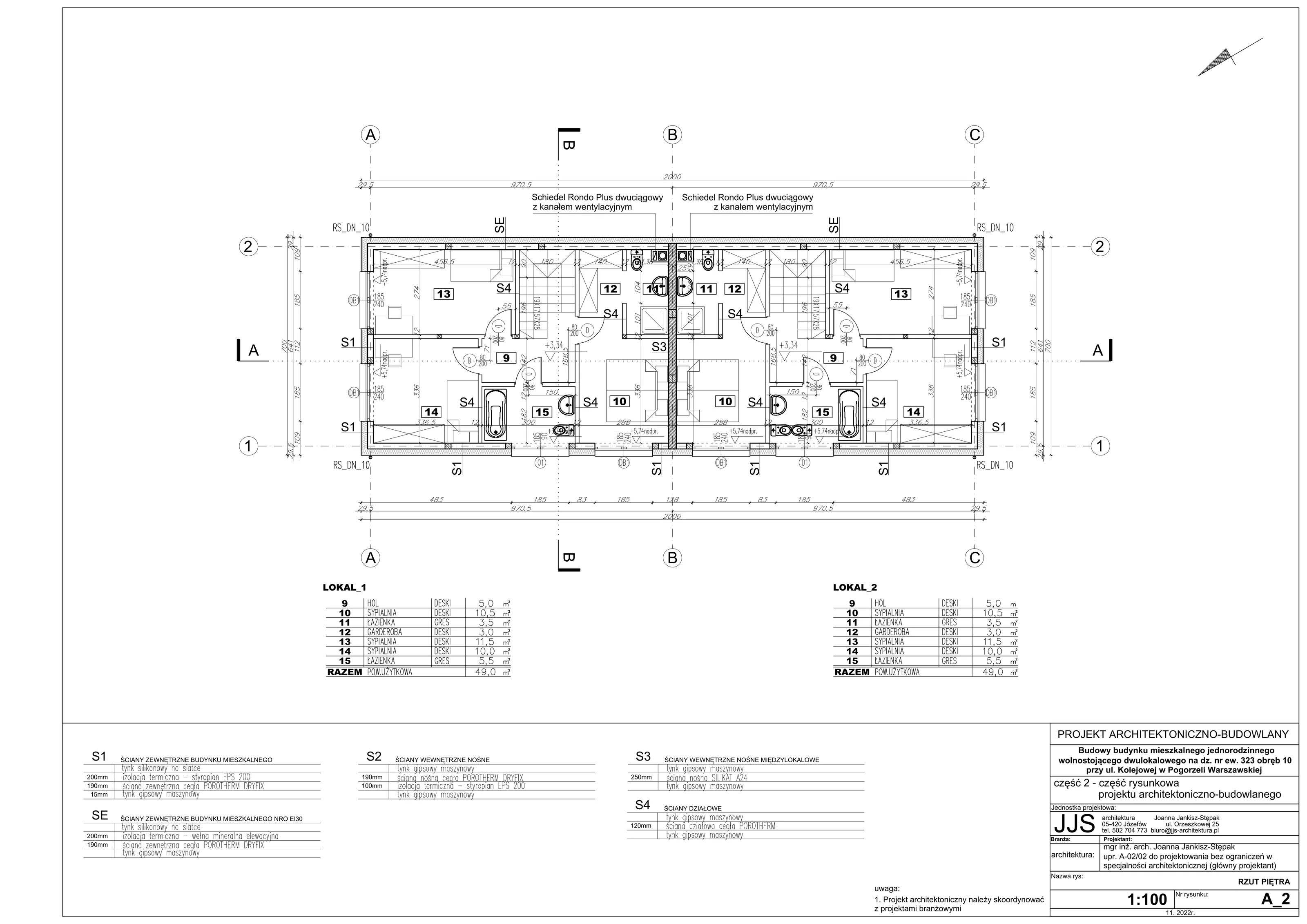 Dom 105,00 m², oferta nr 1, Dom Pogorzel, Pogorzel, ul. Kolejowa