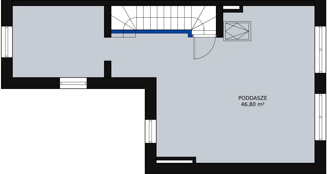Dom 141,73 m², oferta nr N7.2, Osiedle Gułowska, Warszawa, Wawer, Las, ul. Gułowska (przy ul. Poprawnej)