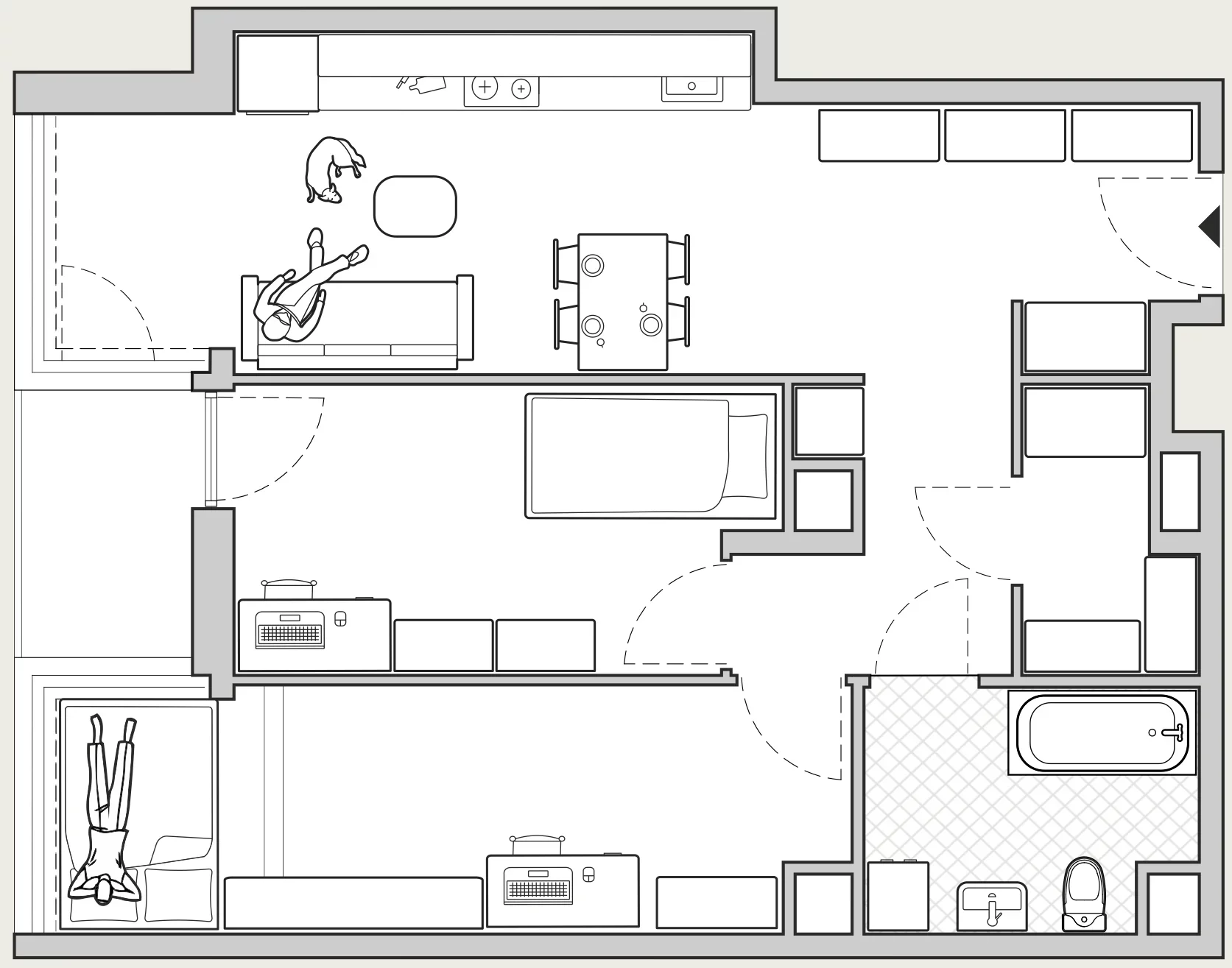 1 pokój, apartament 61,66 m², piętro 1, oferta nr A/BP-M28, Baja Piaśniki, Świętochłowice, ul. Sudecka 10
