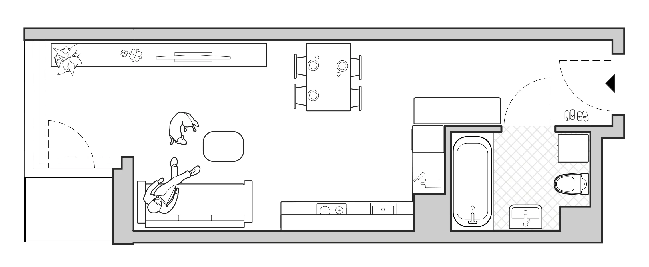 1 pokój, apartament 27,73 m², piętro 1, oferta nr A/BP-M14, Baja Piaśniki, Świętochłowice, ul. Sudecka 10