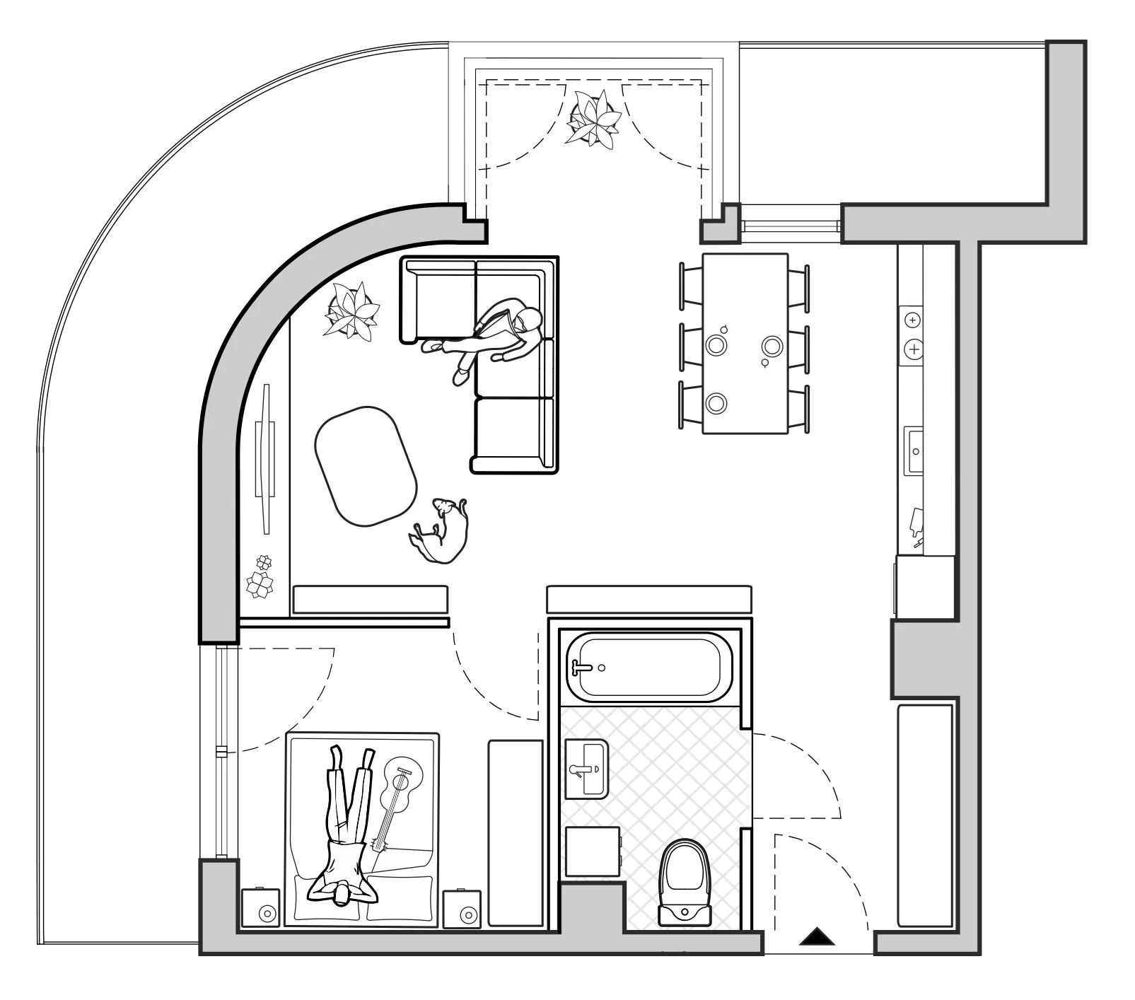 2 pokoje, apartament 42,93 m², piętro 3, oferta nr A/BP-M79, Baja Piaśniki, Świętochłowice, ul. Sudecka 10