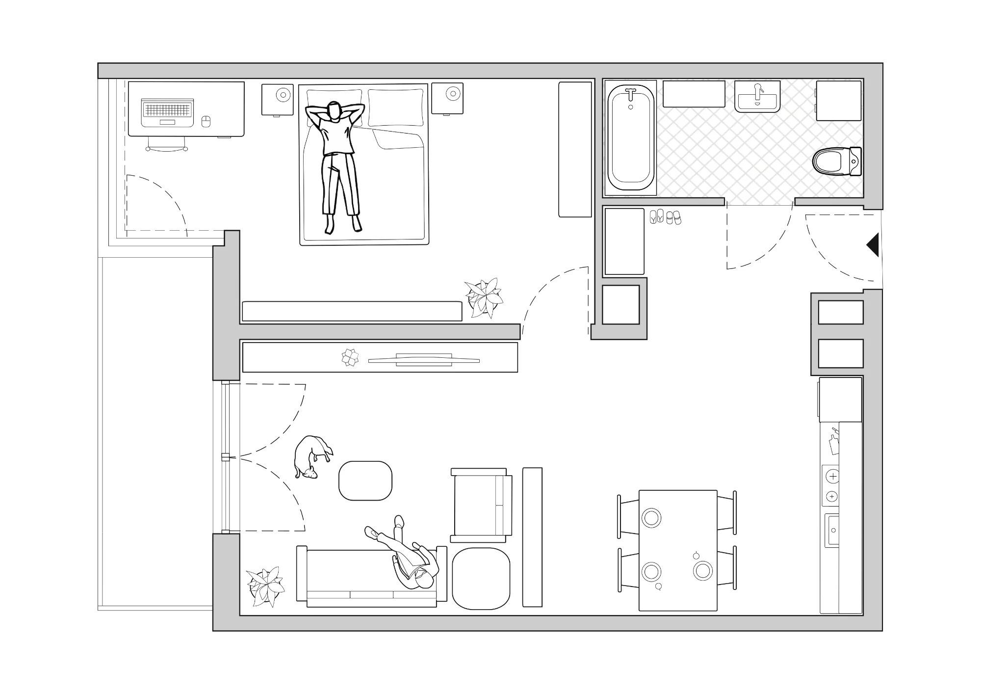 2 pokoje, apartament 56,83 m², piętro 3, oferta nr A/BP-M61, Baja Piaśniki, Świętochłowice, ul. Sudecka 10