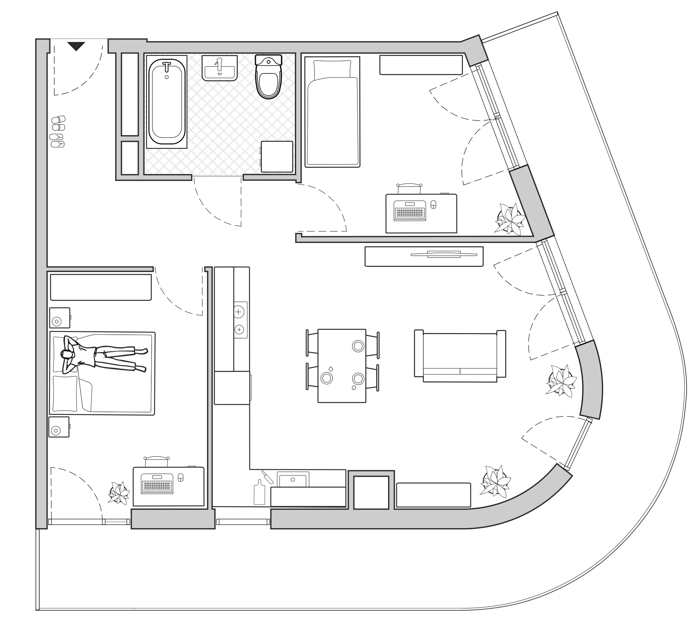 3 pokoje, mieszkanie 66,91 m², piętro 2, oferta nr A/BP-M43, Baja Piaśniki, Świętochłowice, ul. Sudecka 10
