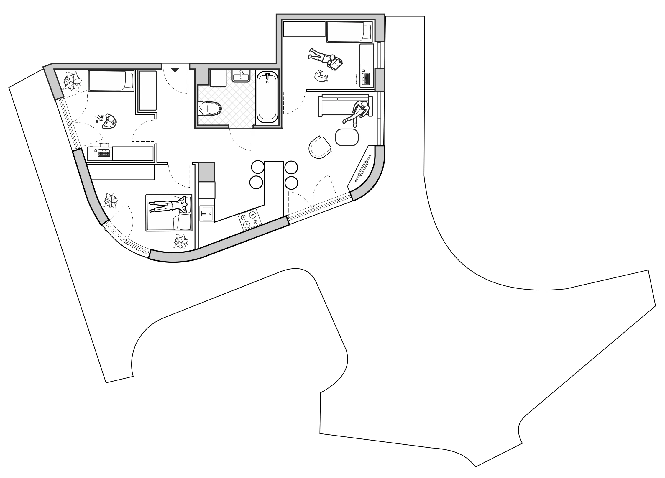 4 pokoje, apartament 64,52 m², piętro 1, oferta nr A/BP-M72, Baja Piaśniki, Świętochłowice, ul. Sudecka 10