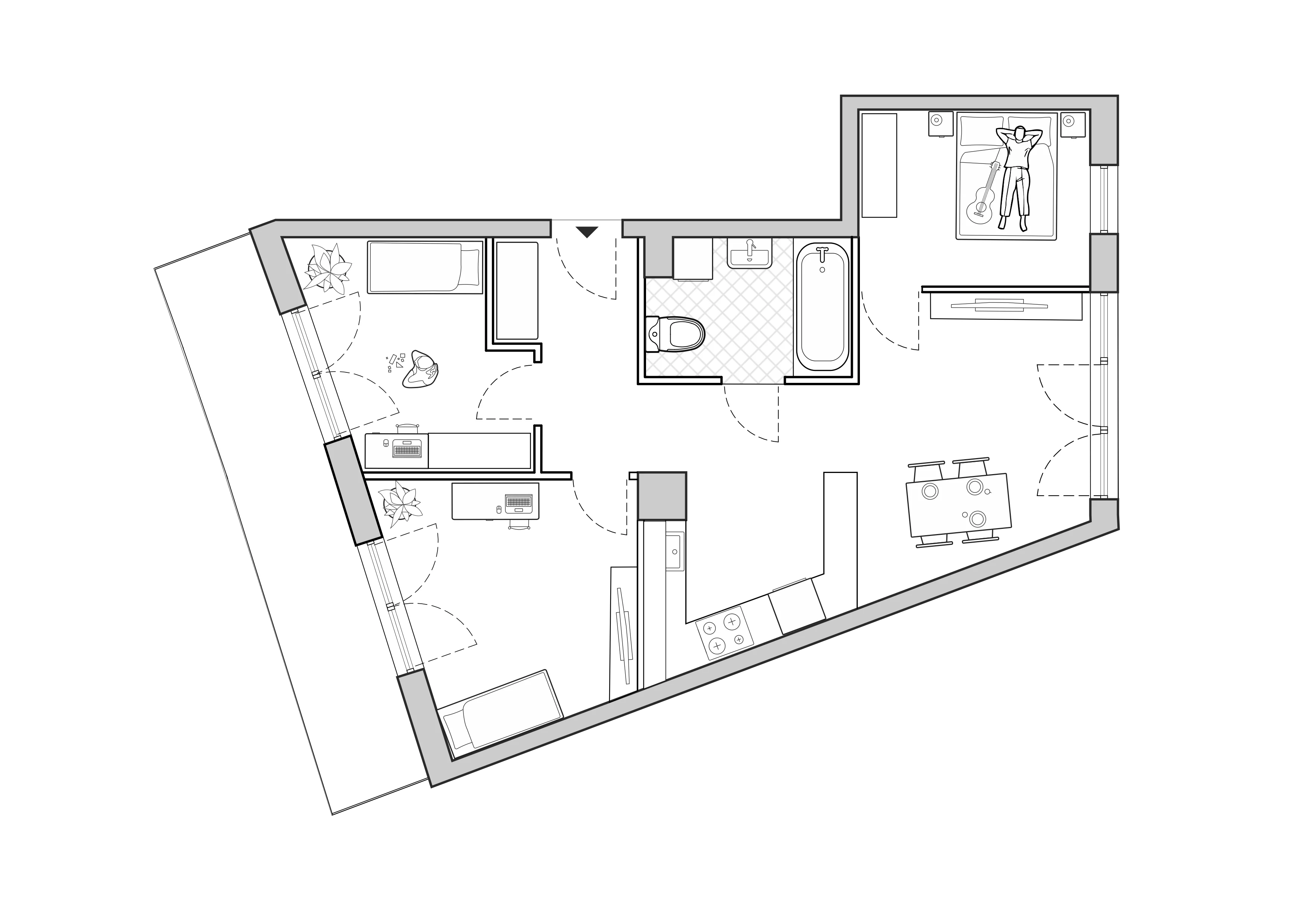 4 pokoje, mieszkanie 65,40 m², parter, oferta nr A/BP-M67, Baja Piaśniki, Świętochłowice, ul. Sudecka 10
