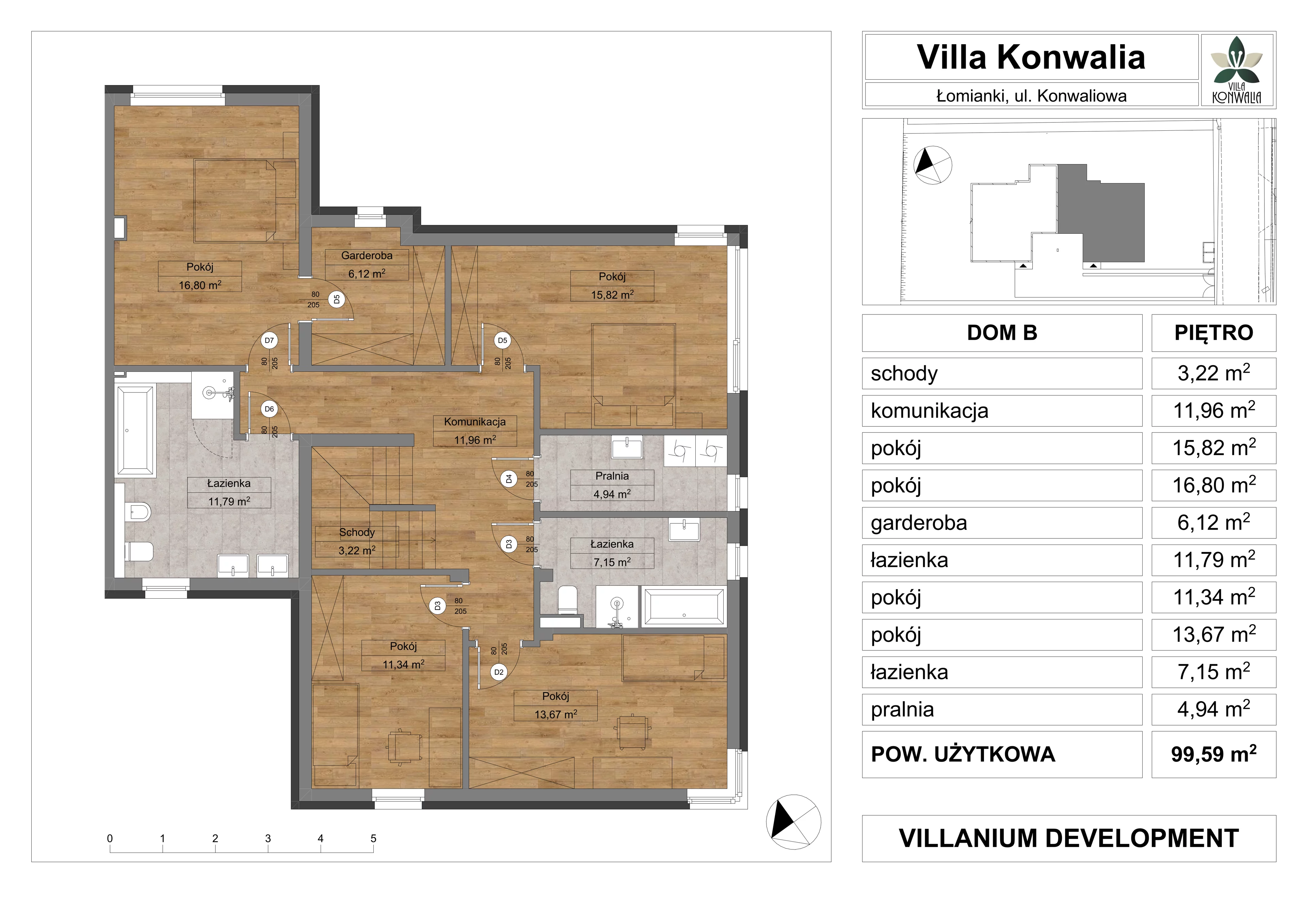 Dom 200,17 m², oferta nr 1B, Villa Konwalia, Łomianki, ul. Konwaliowa