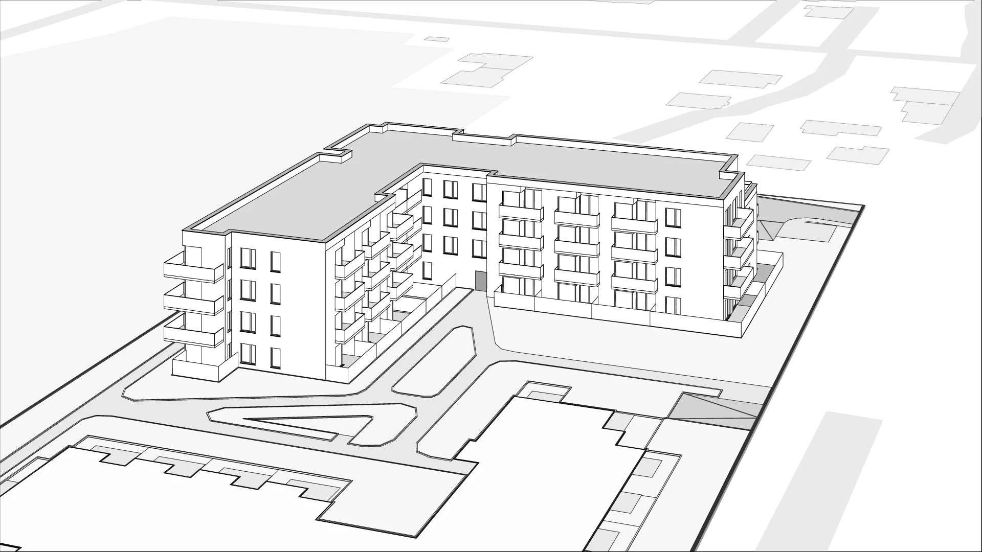 Wirtualna makieta 3D mieszkania 37.94 m², B1.52