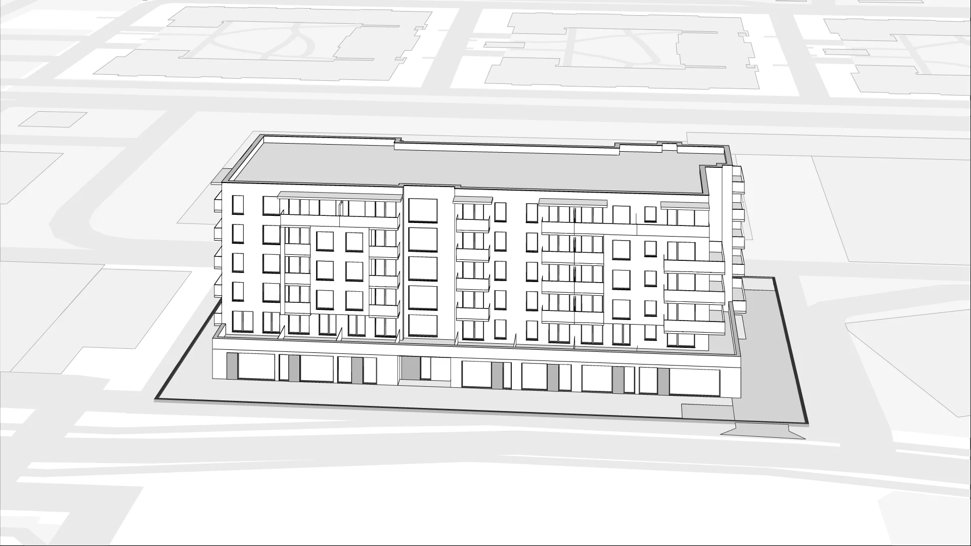 Wirtualna makieta 3D mieszkania 76.25 m², M25