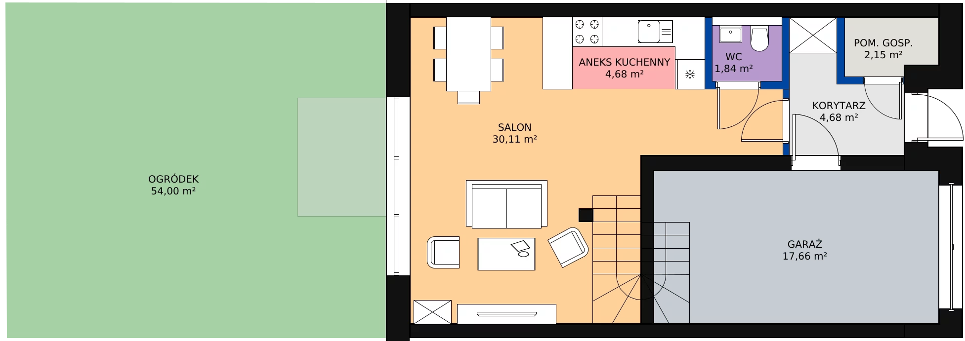 Nowy dom, 121,89 m², oferta nr 14