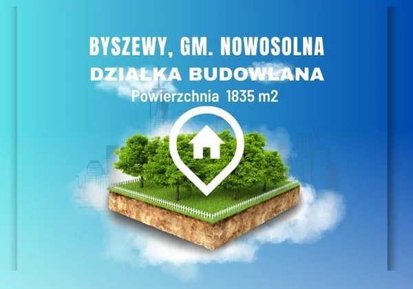 Działka 1 835,00 m², Byszewy, Sprzedaż