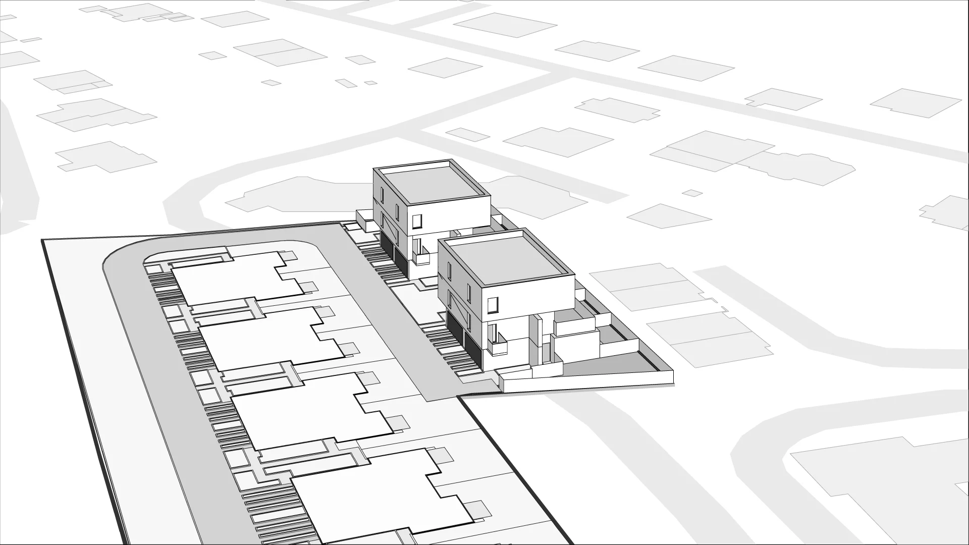 Wirtualna makieta 3D mieszkania 99.12 m², B1.2 - DWUPOZIOMOWE