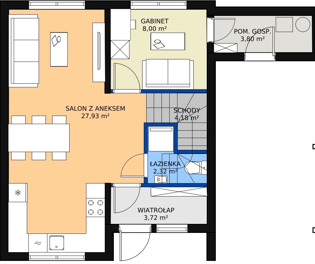 Nowy dom, 88,00 m², oferta nr 11A