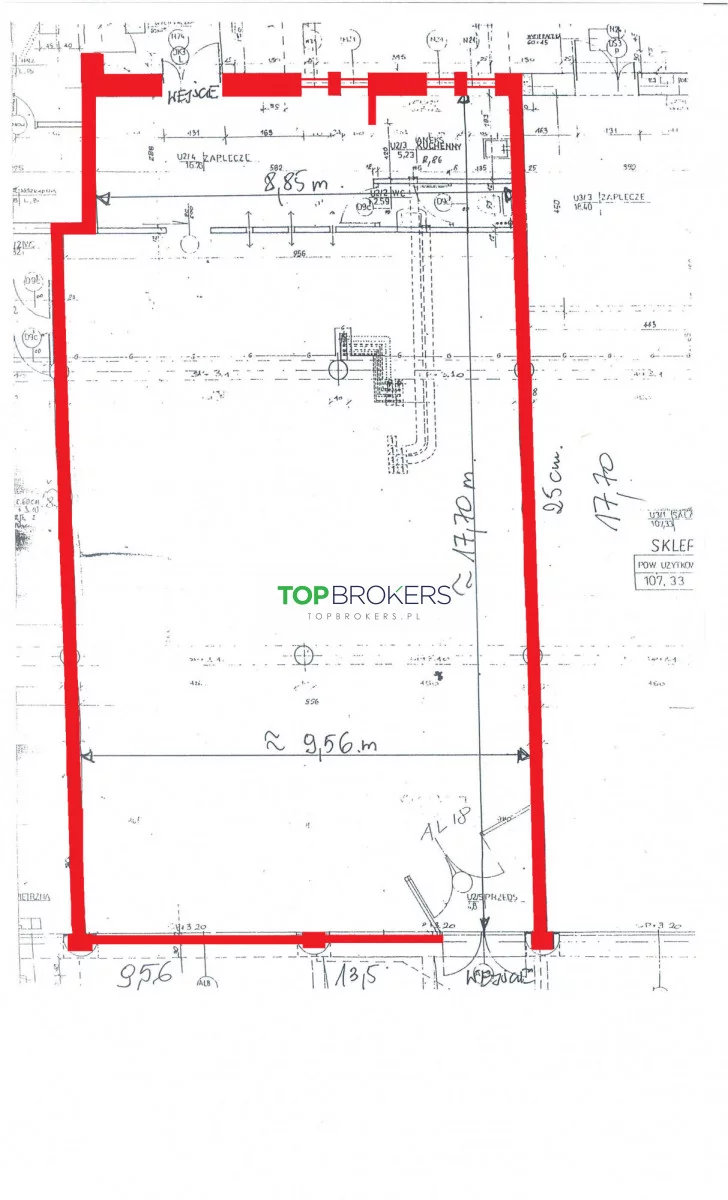 Lokal użytkowy 170,00 m², oferta nr , TB#787796584, Warszawa-idx