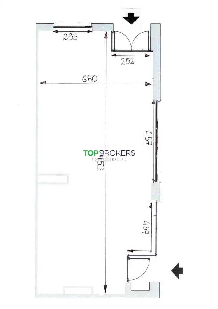 Lokal użytkowy 91,50 m², oferta nr , TB#107945, Warszawa