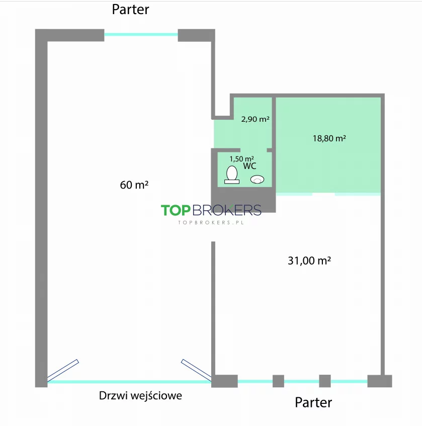 Lokal użytkowy 115,00 m², oferta nr , TB#197689671, Warszawa, Śródmieście, Śródmieście Północne
