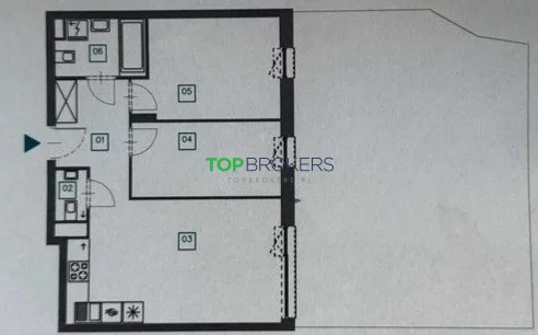 3 pokoje, mieszkanie 59,49 m², parter, oferta nr , TB#601966, Warszawa, Mariana Hemara