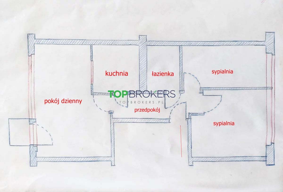 3 pokoje, mieszkanie 47,60 m², piętro 3, oferta nr , TB#605970762, Warszawa, Bielany, Stare Bielany, Starej Baśni