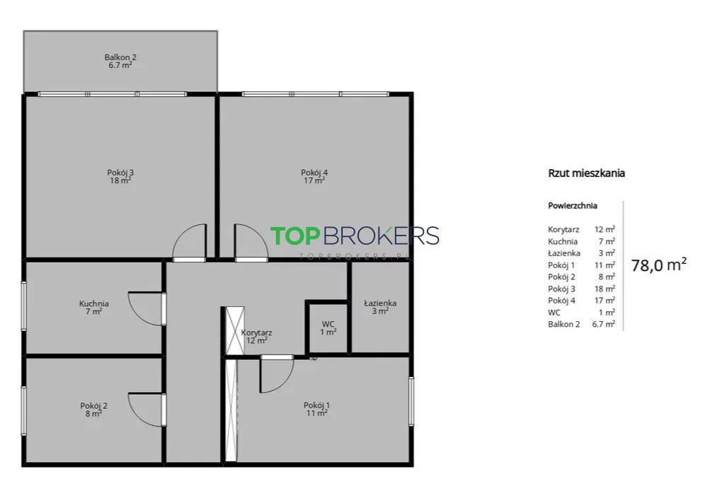 4 pokoje, mieszkanie 78,00 m², piętro 3, oferta nr , TB#607863, Warszawa, Janusza Meissnera