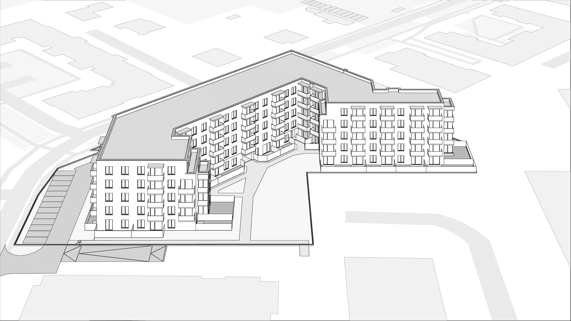 Wirtualna makieta 3D inwestycji Wesoła House Etap II