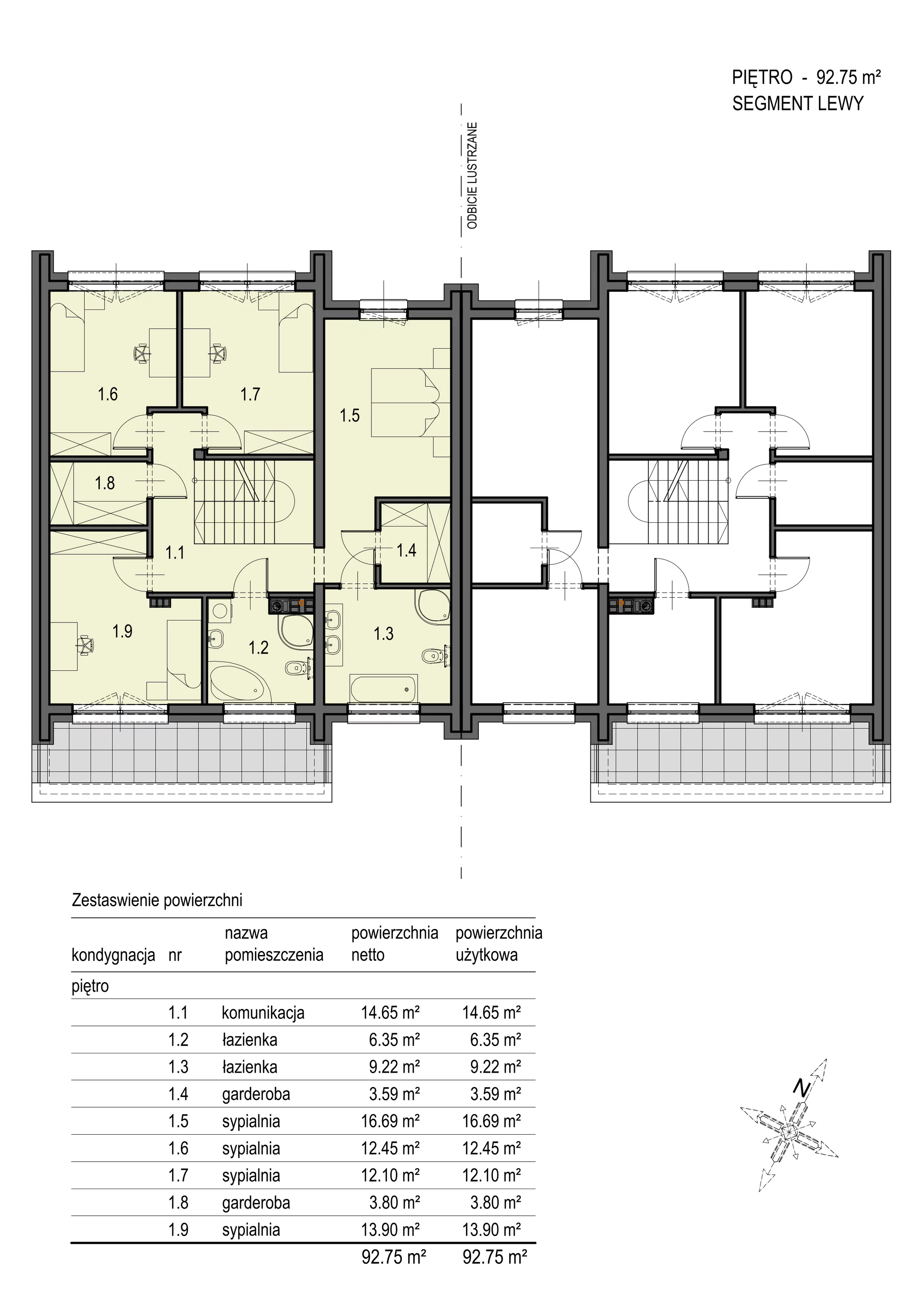 Dom 212,00 m², oferta nr 11A, Domy Dobrzykowice, Dobrzykowice, ul. Chabrowa