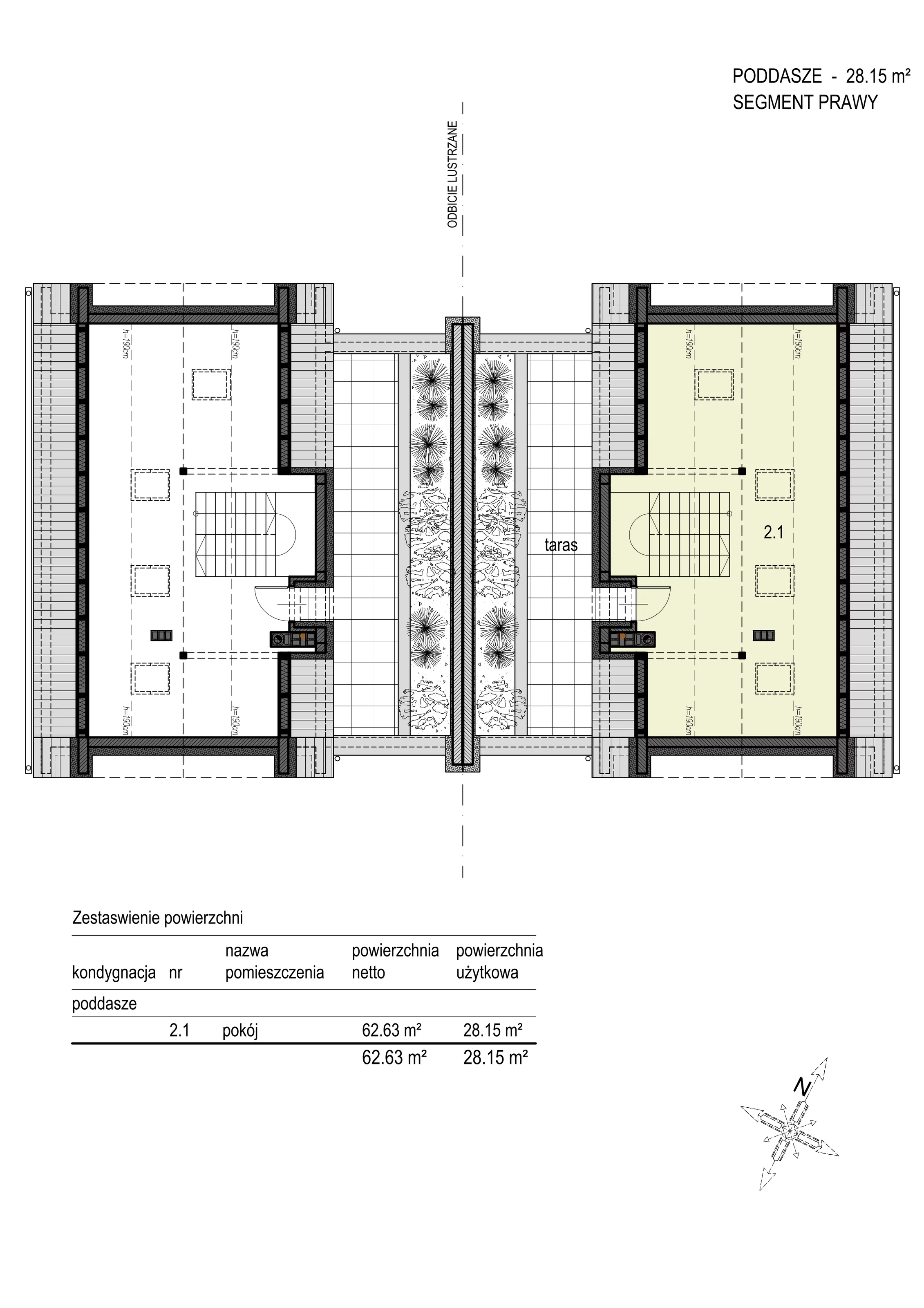 Dom 212,00 m², oferta nr 13A, Domy Dobrzykowice, Dobrzykowice, ul. Chabrowa