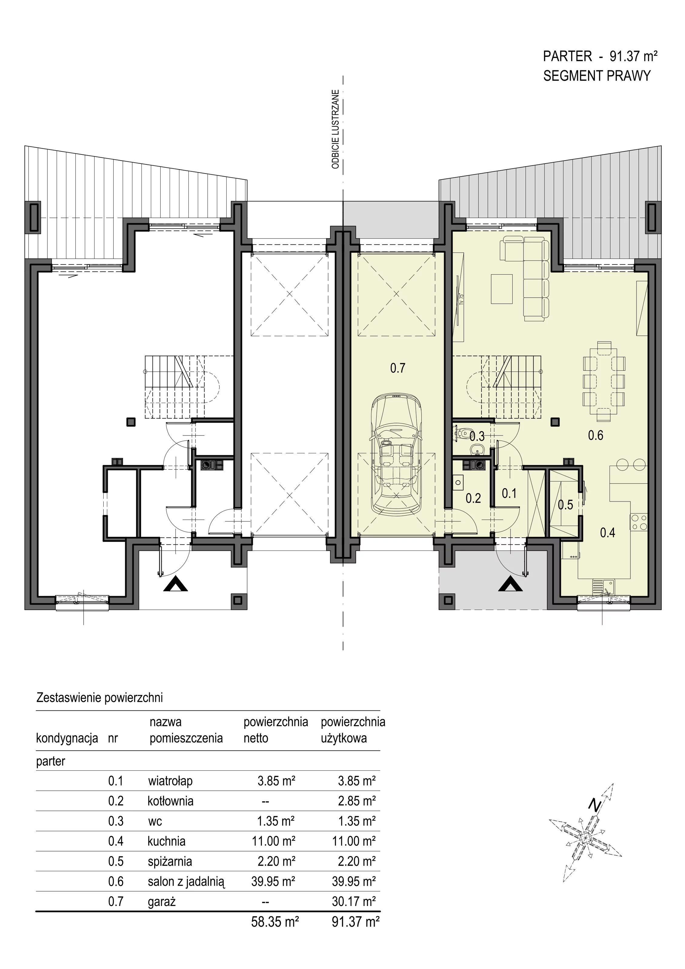 Dom 212,00 m², oferta nr 13B, Domy Dobrzykowice, Dobrzykowice, ul. Chabrowa