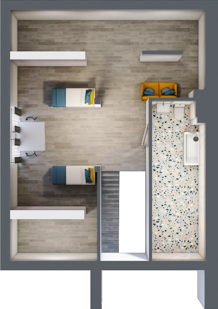4 pokoje, mieszkanie 134,60 m², piętro 1, oferta nr 30/b, Osiedle Zielona Podkowa, Otrębusy, ul. Waniliowa 7/2