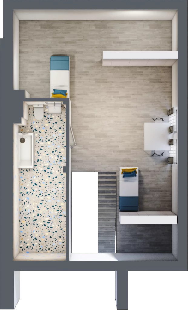 4 pokoje, mieszkanie 114,70 m², piętro 1, oferta nr 37/b, Osiedle Zielona Podkowa, Otrębusy, ul. Waniliowa 7/2