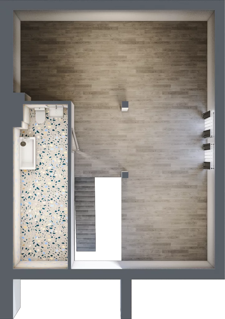 4 pokoje, mieszkanie 134,60 m², piętro 1, oferta nr 64/b-  z wykończeniem, Osiedle Zielona Podkowa, Otrębusy, ul. Waniliowa 7/2