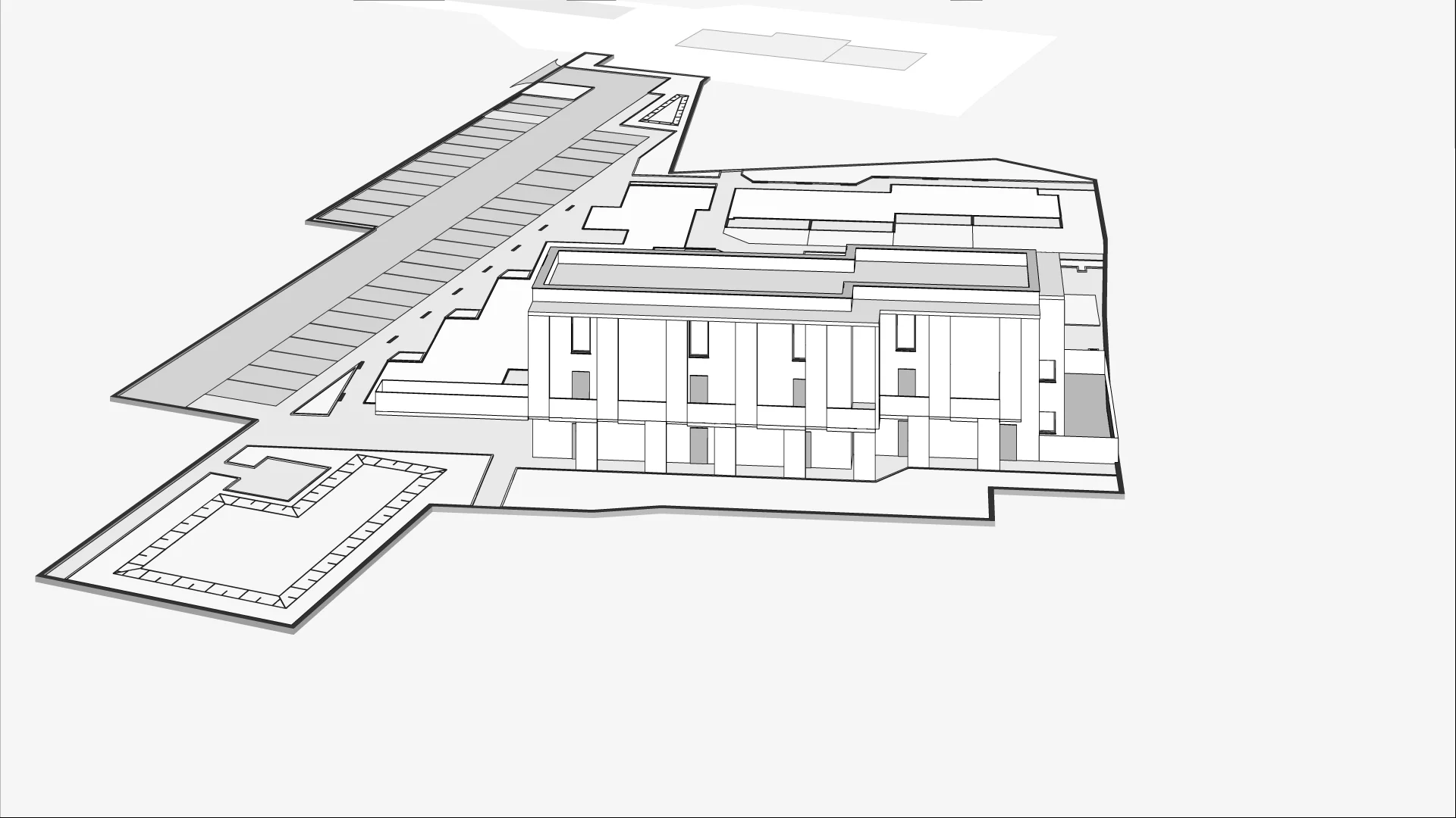 Wirtualna makieta 3D apartamentu inwestycyjnego 46.17 m², A 1.5