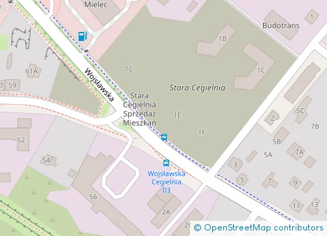 Lokalizacja inwestycji Stara Cegielnia etap III