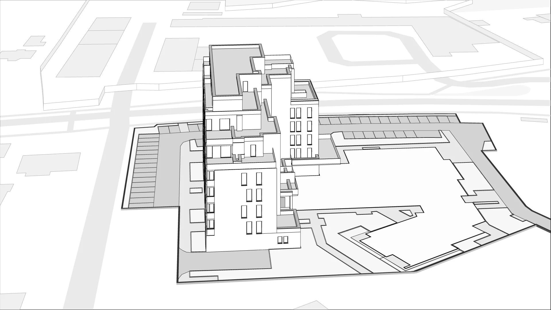 Wirtualna makieta 3D mieszkania 43.15 m², F/M49