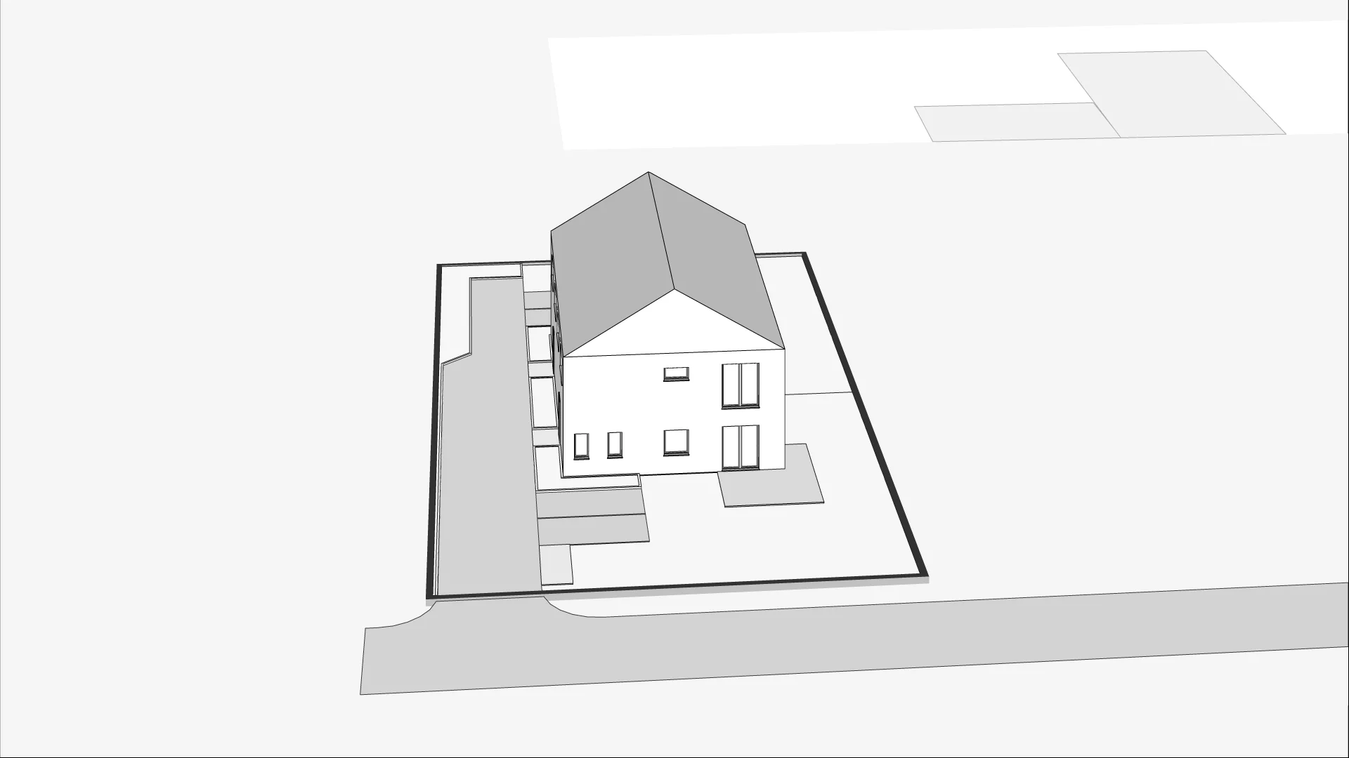 Wirtualna makieta 3D domu 136.6 m², 49A/1