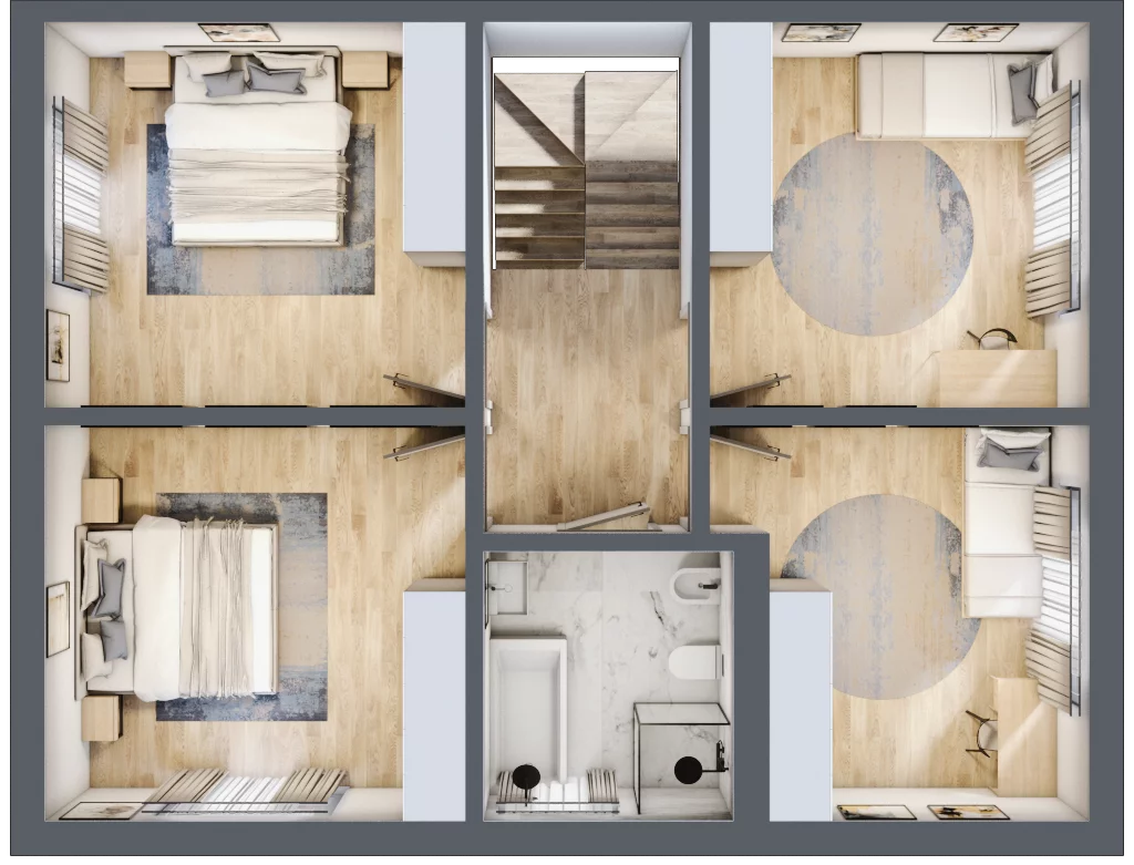 Dom 136,60 m², oferta nr 49A/1, Osiedle Stary Sad II, Opole, Krzanowice, ul. Krzanowicka