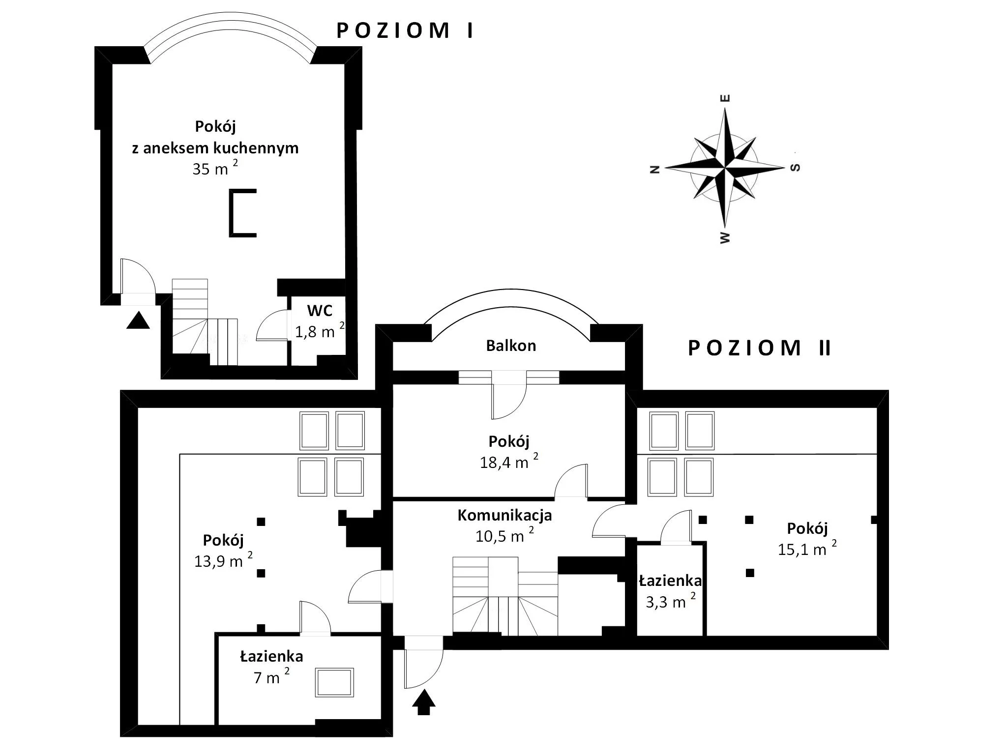 4 pokoje, mieszkanie 111,00 m², piętro 3, oferta nr , SMBUVO476, Warszawa, Ursus, Niedźwiadek, Orłów Piastowskich