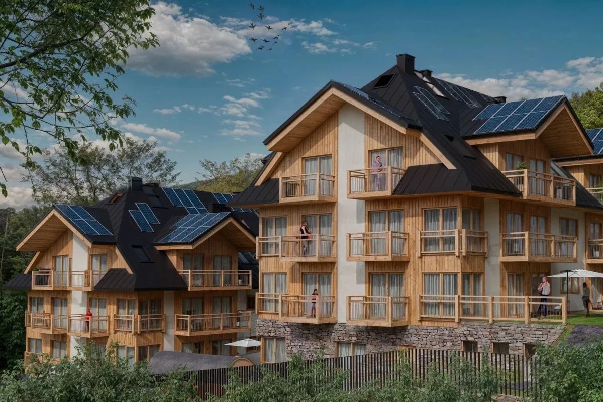 Rezydencja Chłabówka, nowe apartamenty inwestycyjne, Spurek Chłabówka, ul. Chłabówka Górna, Zakopane