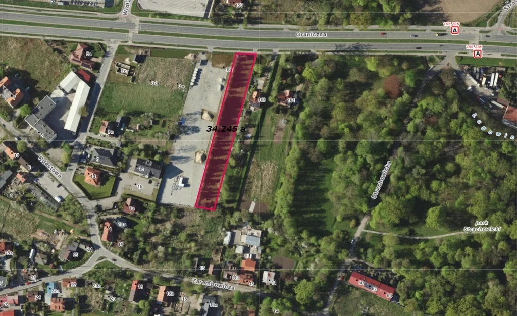 Działka 1 800,00 m², oferta nr , 18/7250/OGW, Wrocław, Fabryczna, Graniczna