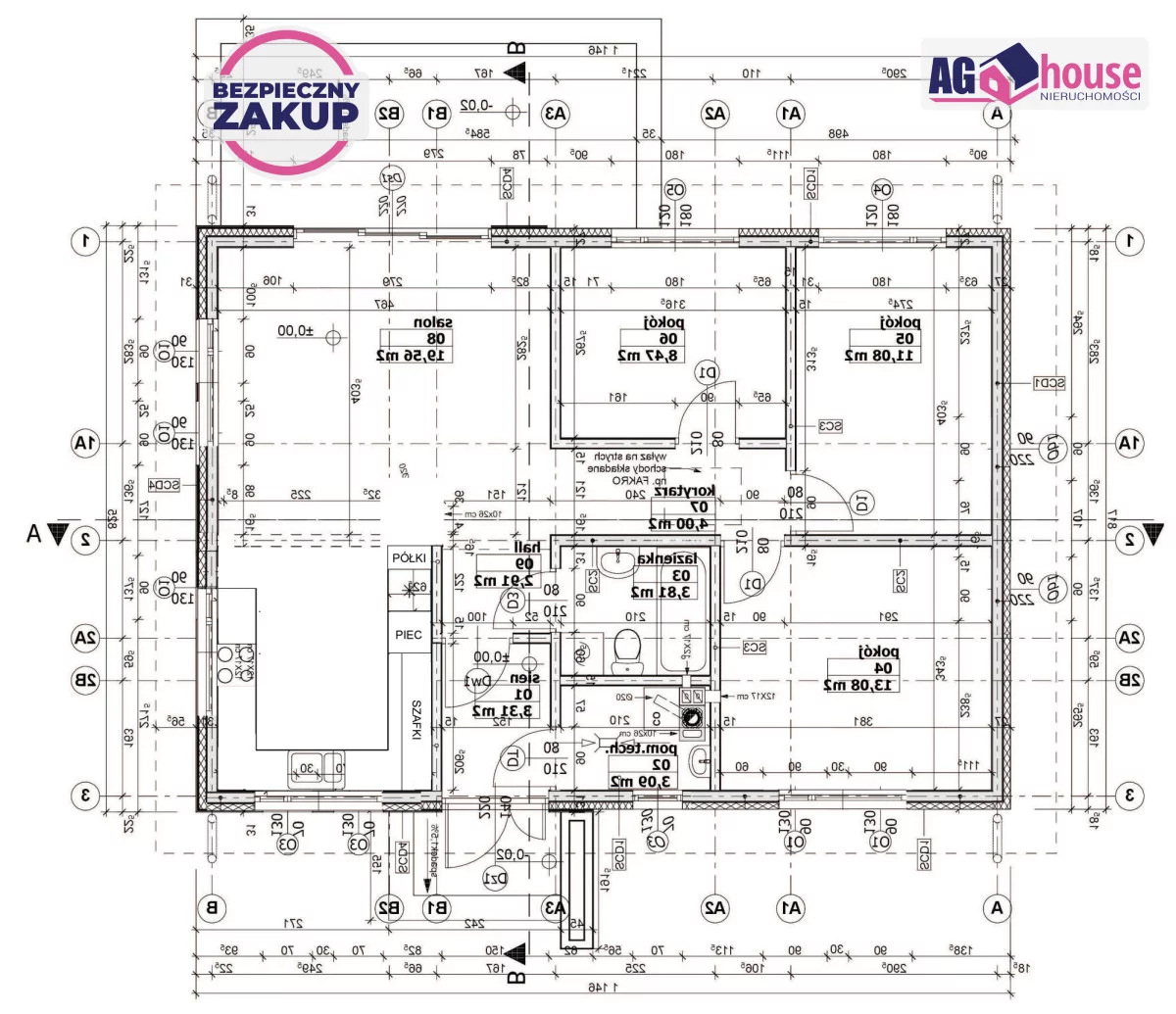 Dom i rezydencja 79,07 m², oferta nr , AG433310, Skrzeszewo Żukowskie, Cytrynowa