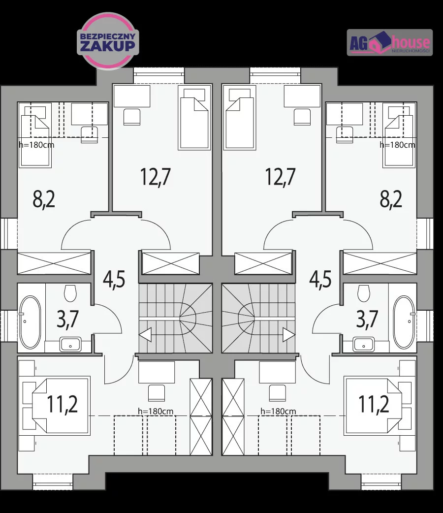 Dom 90,00 m², oferta nr , AG374879, Domatowo, Widokowa