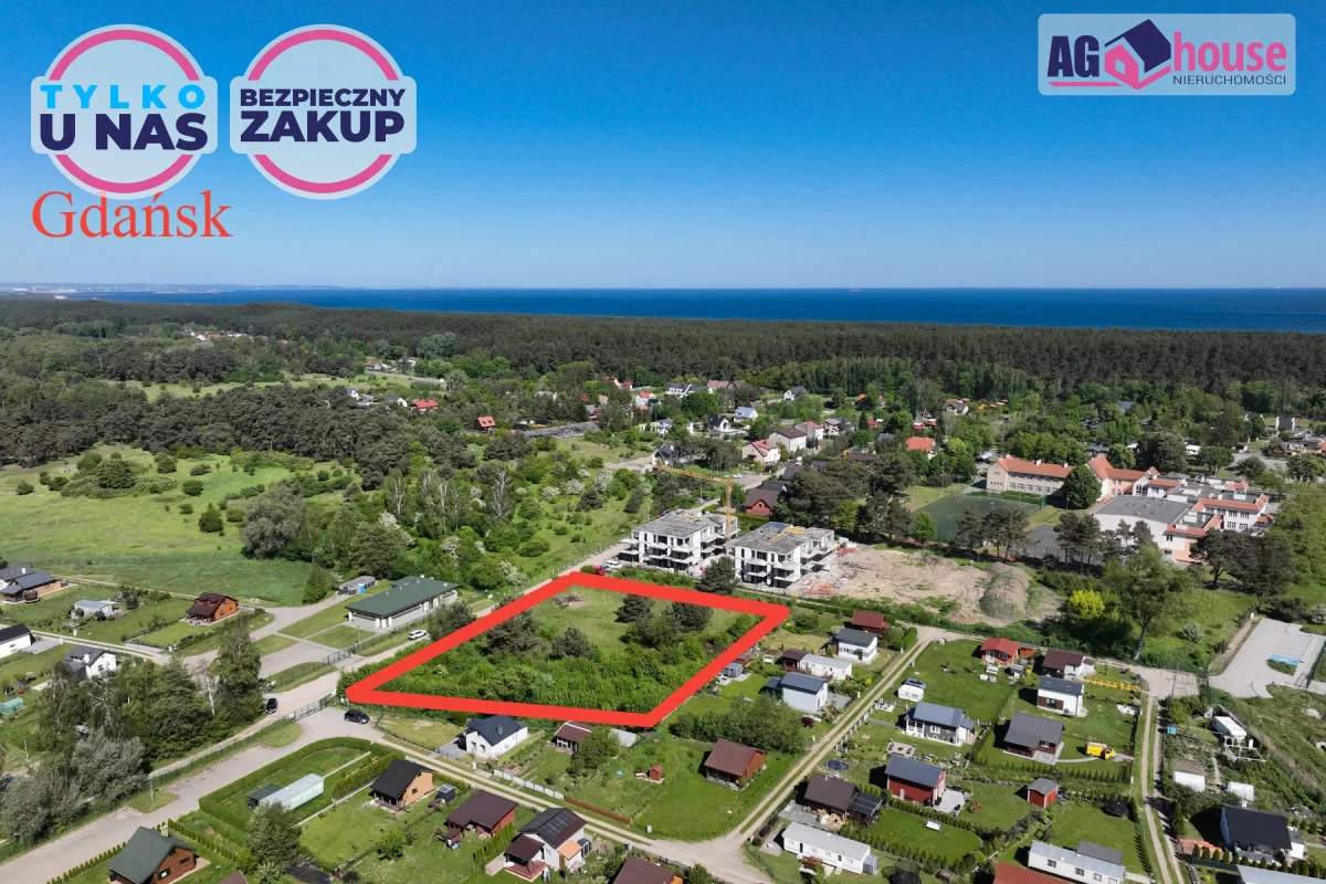 Działka 4 705,00 m², oferta nr , AG260685, Gdańsk, Wyspa Sobieszewska, Sobieszewo, Klimatyczna