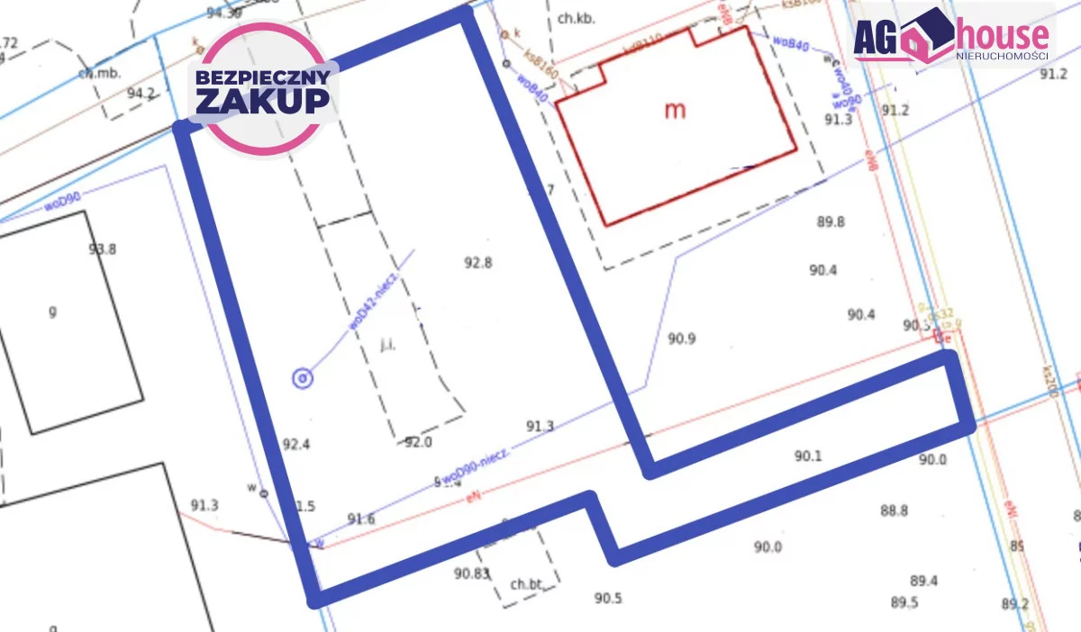Działka 1 111,00 m², oferta nr , AG458489, Gdańsk, Staropolska