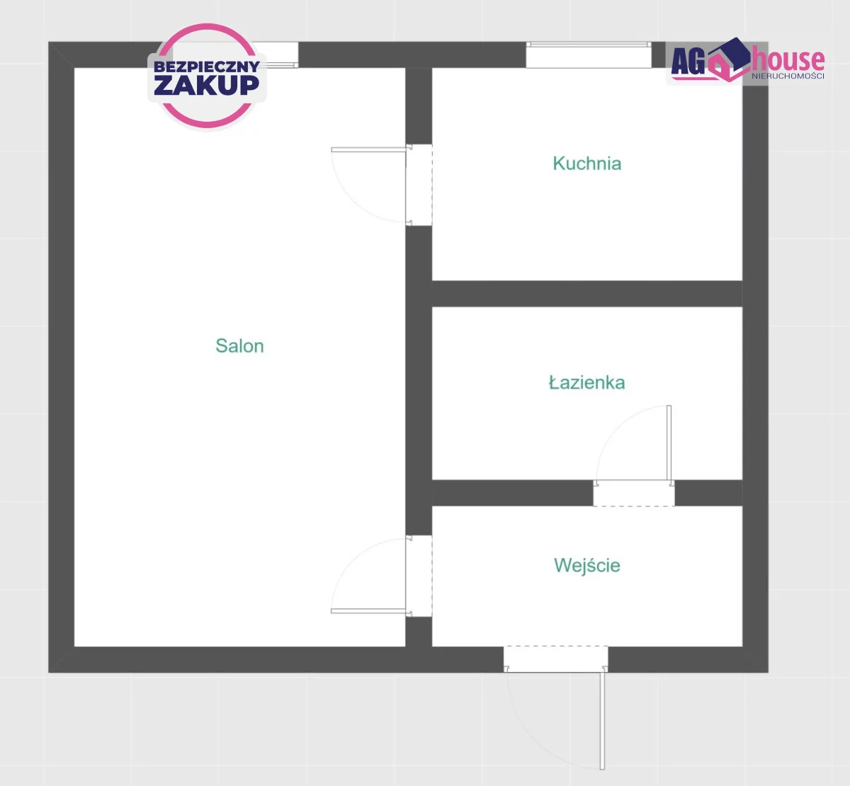 1 pokój, mieszkanie 27,00 m², piętro 2, oferta nr , AG453185, Gdańsk, Przymorze, Kołobrzeska
