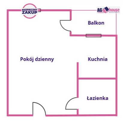 1 pokój, mieszkanie 31,62 m², piętro 14, oferta nr , AG987603, Gdańsk, Letnica, Sucha