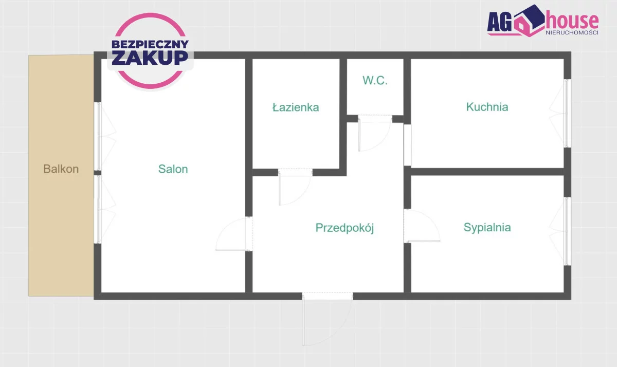 2 pokoje, mieszkanie 42,42 m², piętro 6, oferta nr , AG401240, Gdańsk, Suchanino, Franciszka Liszta