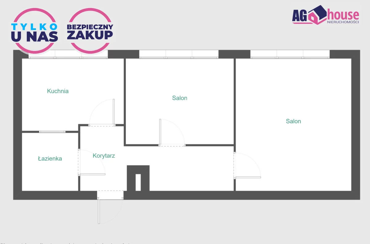 2 pokoje, mieszkanie 61,08 m², piętro 2, oferta nr , AG205855059, Sopot, Dolny Sopot, Centrum, Jana Jerzego Haffnera