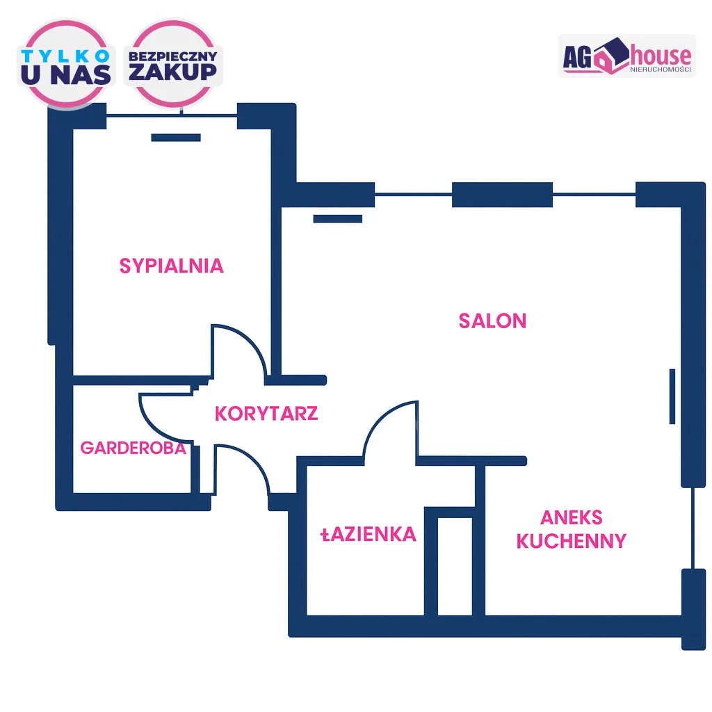 2 pokoje, mieszkanie 47,70 m², parter, oferta nr , AG703040, Gdańsk, Przymorze, Przymorze Małe, Lęborska